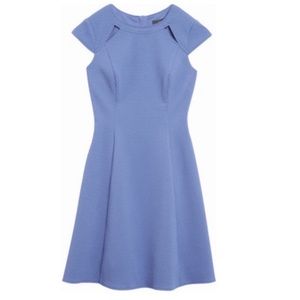 Adrianna Papell Textured Fit and Flare Dress